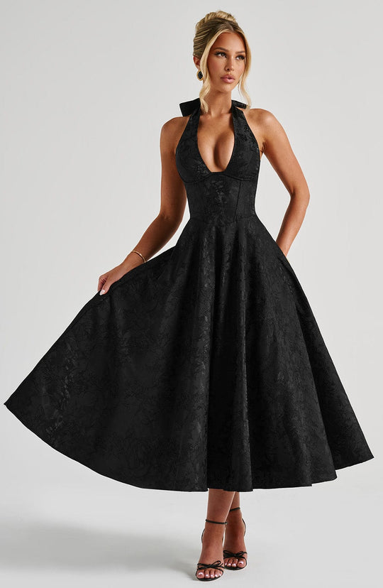 ISLA ROMANCE MIDI DRESS