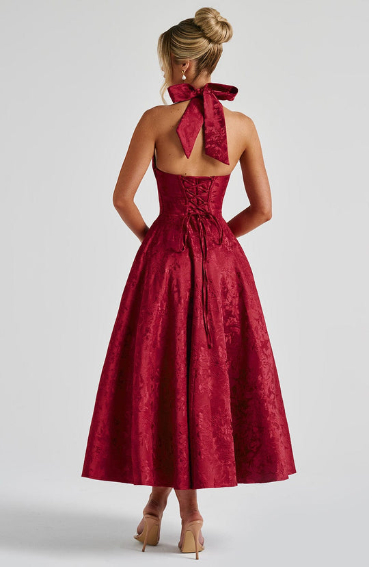 ISLA ROMANCE MIDI DRESS