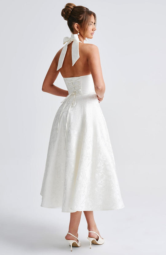 ISLA ROMANCE MIDI DRESS