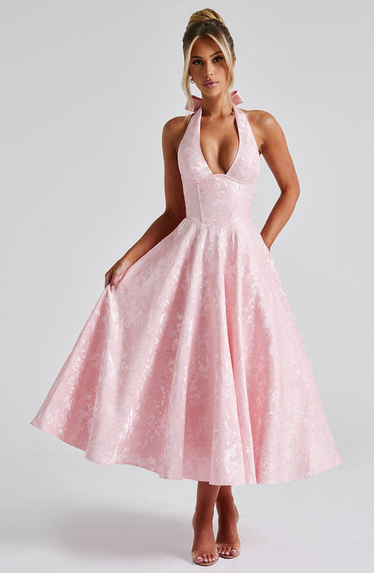 ISLA ROMANCE MIDI DRESS