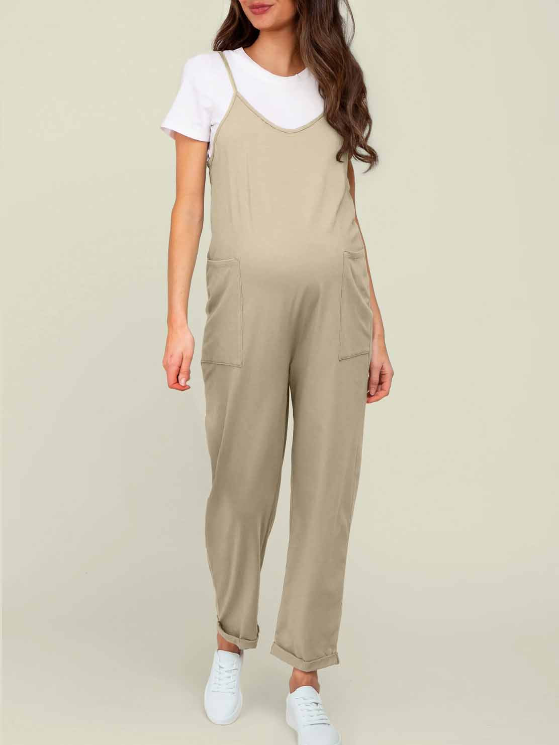 SERENITY MATERNITY JUMPSUIT