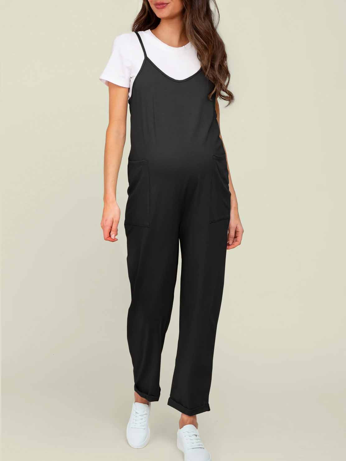 SERENITY MATERNITY JUMPSUIT