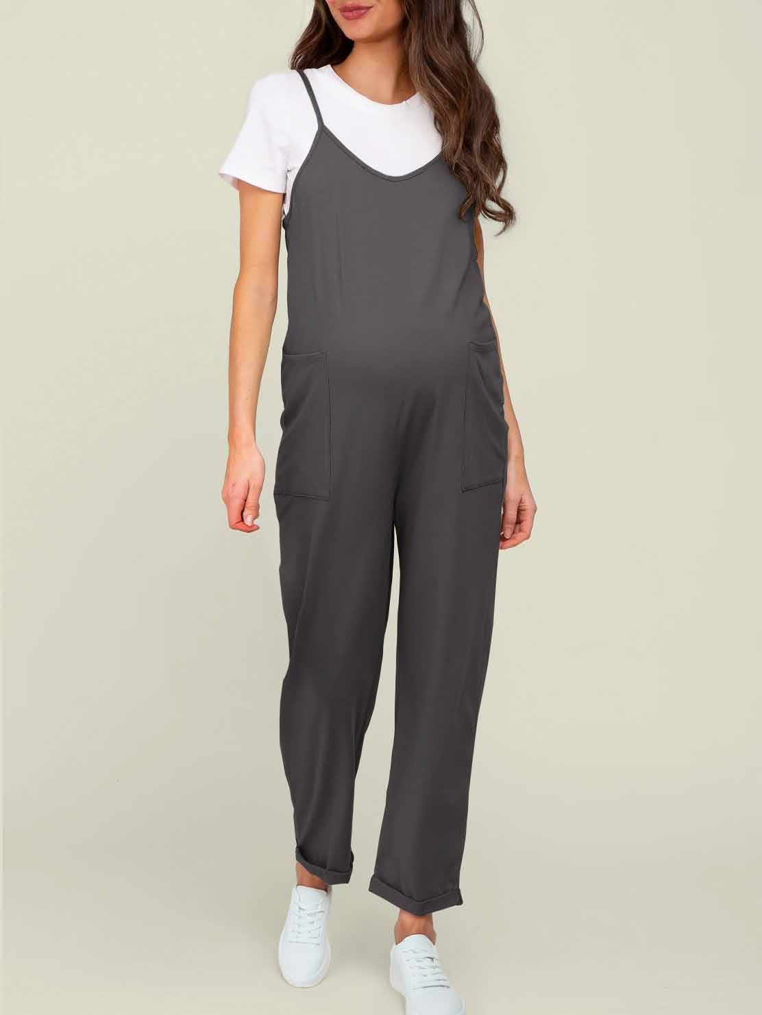SERENITY MATERNITY JUMPSUIT