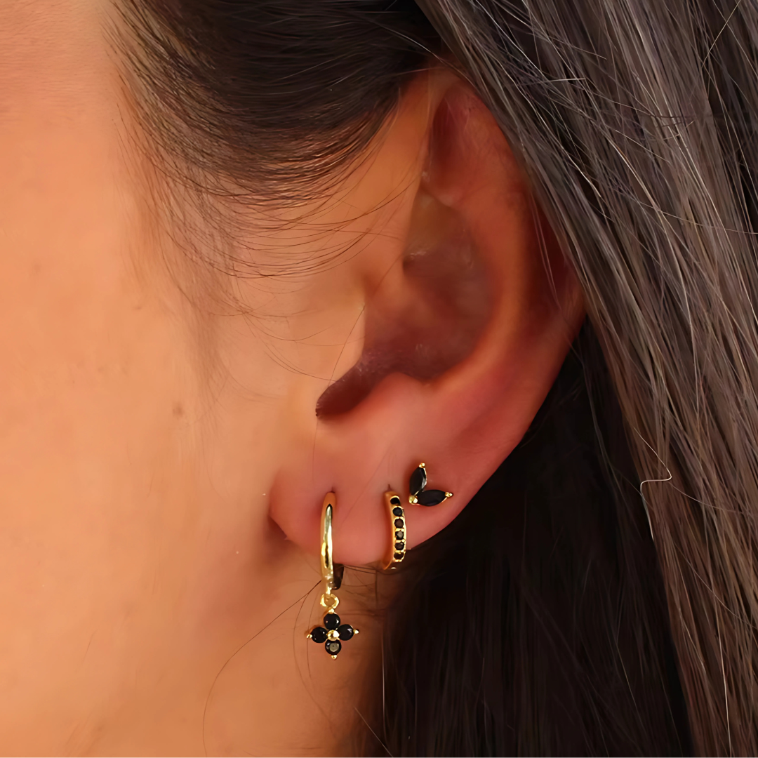 LUNA EARRING TRIO SET