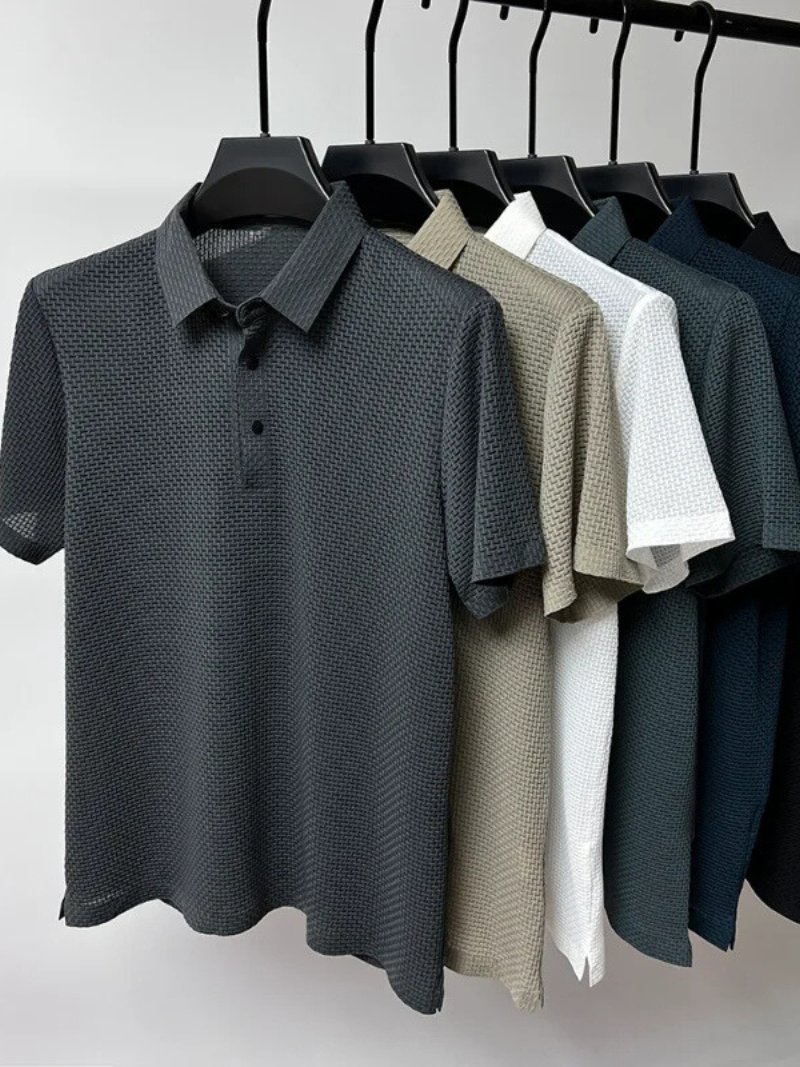 SIENA WEAVE POLO SHIRT