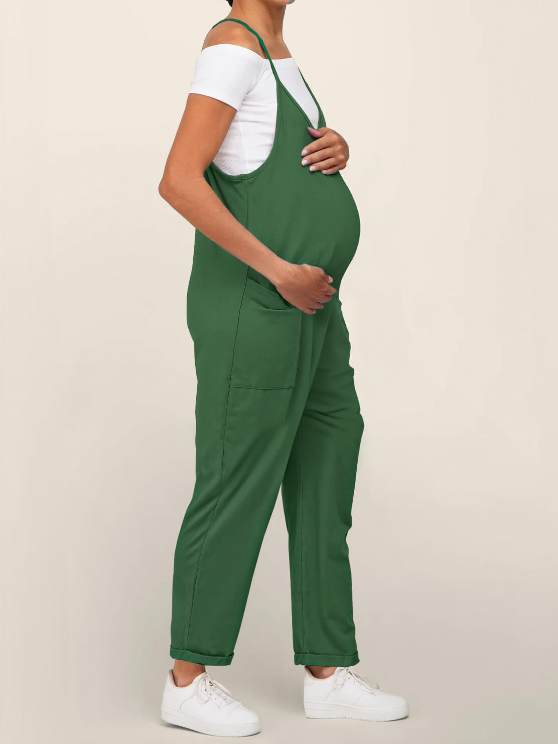 SERENITY MATERNITY JUMPSUIT
