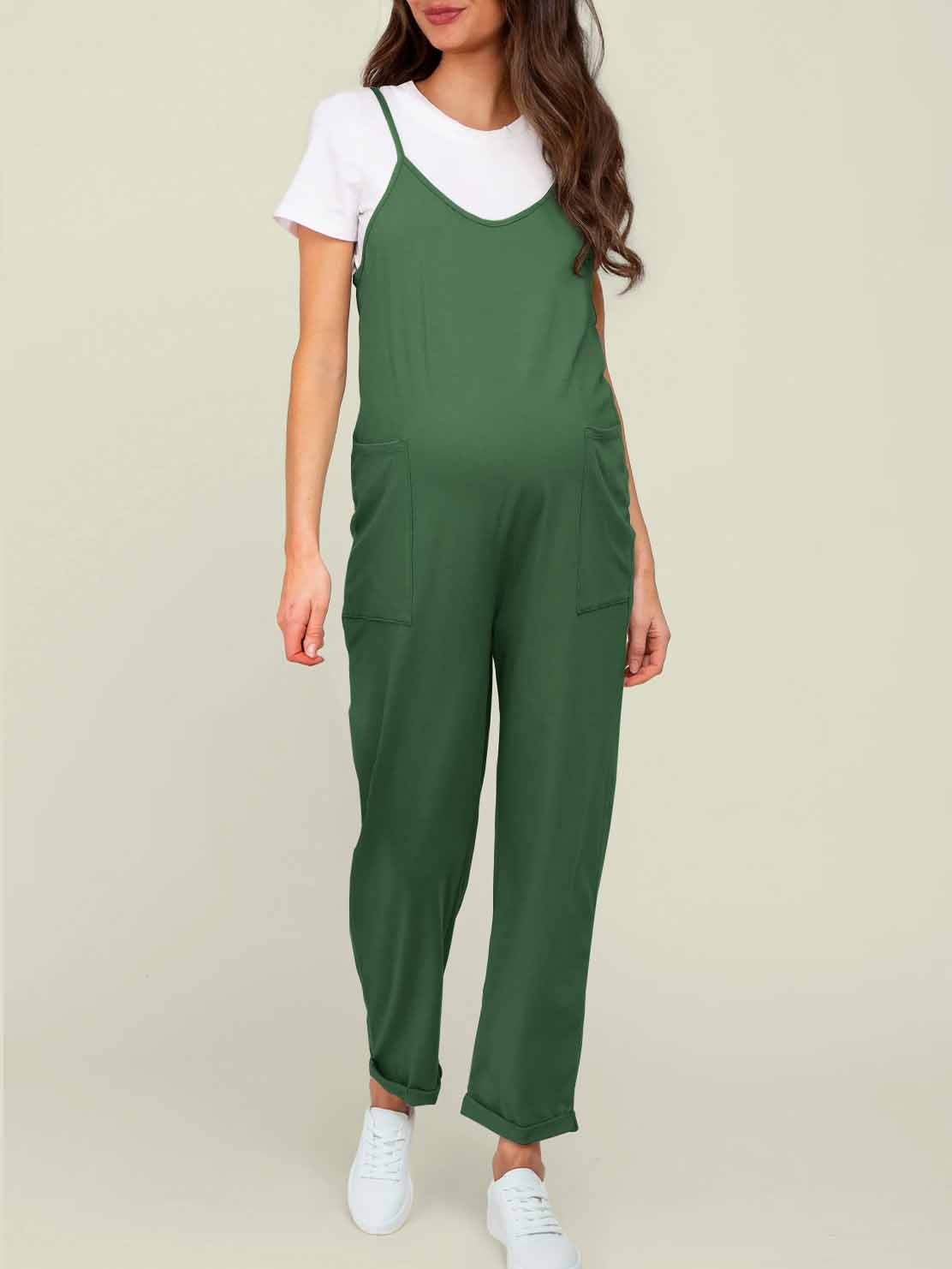 SERENITY MATERNITY JUMPSUIT