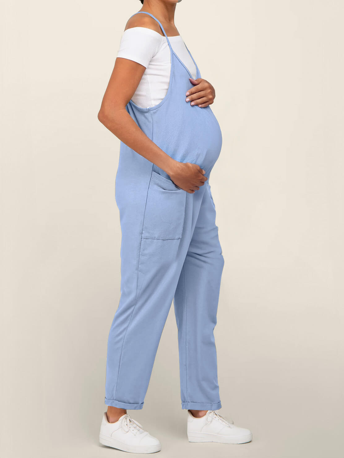 SERENITY MATERNITY JUMPSUIT