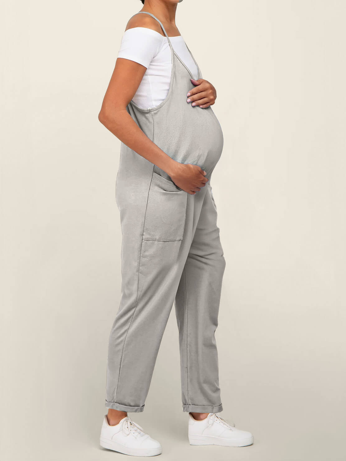 SERENITY MATERNITY JUMPSUIT