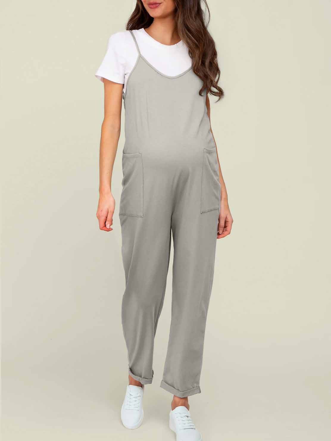 SERENITY MATERNITY JUMPSUIT
