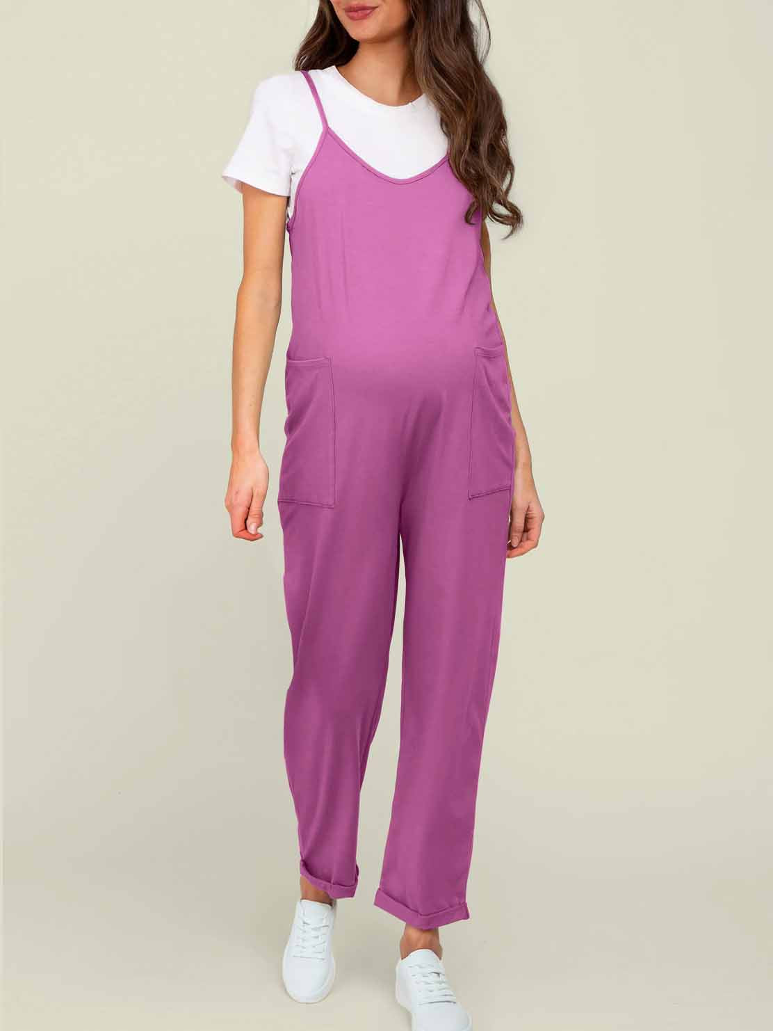 SERENITY MATERNITY JUMPSUIT