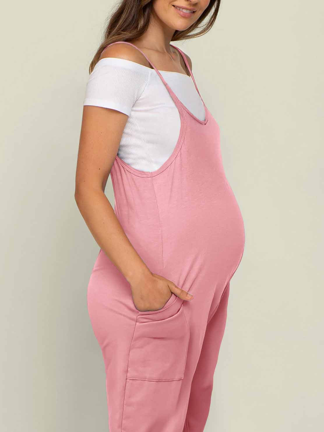 SERENITY MATERNITY JUMPSUIT