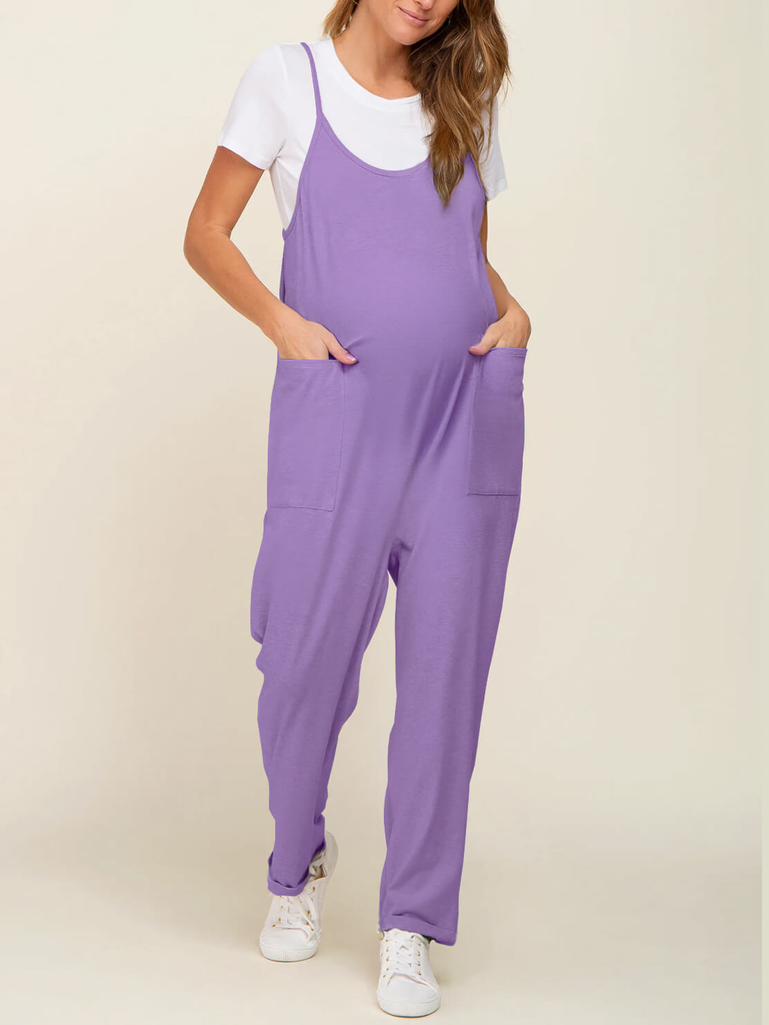 SERENITY MATERNITY JUMPSUIT
