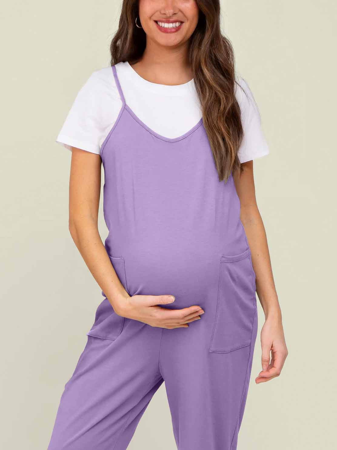 SERENITY MATERNITY JUMPSUIT