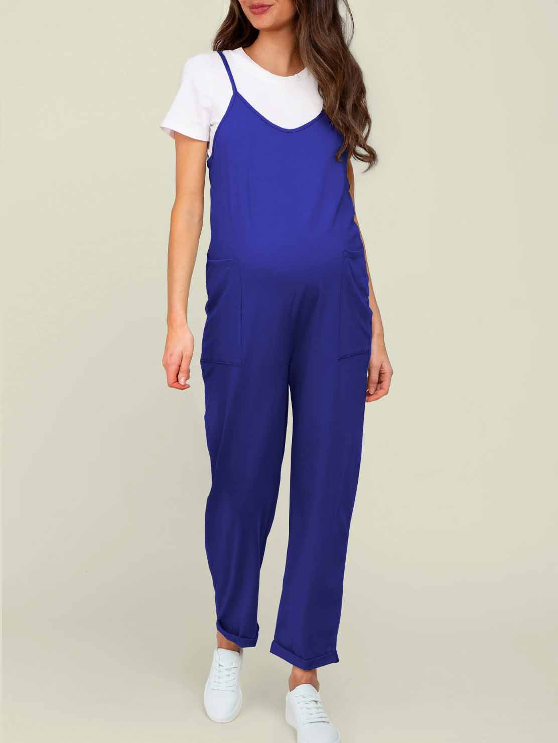 SERENITY MATERNITY JUMPSUIT
