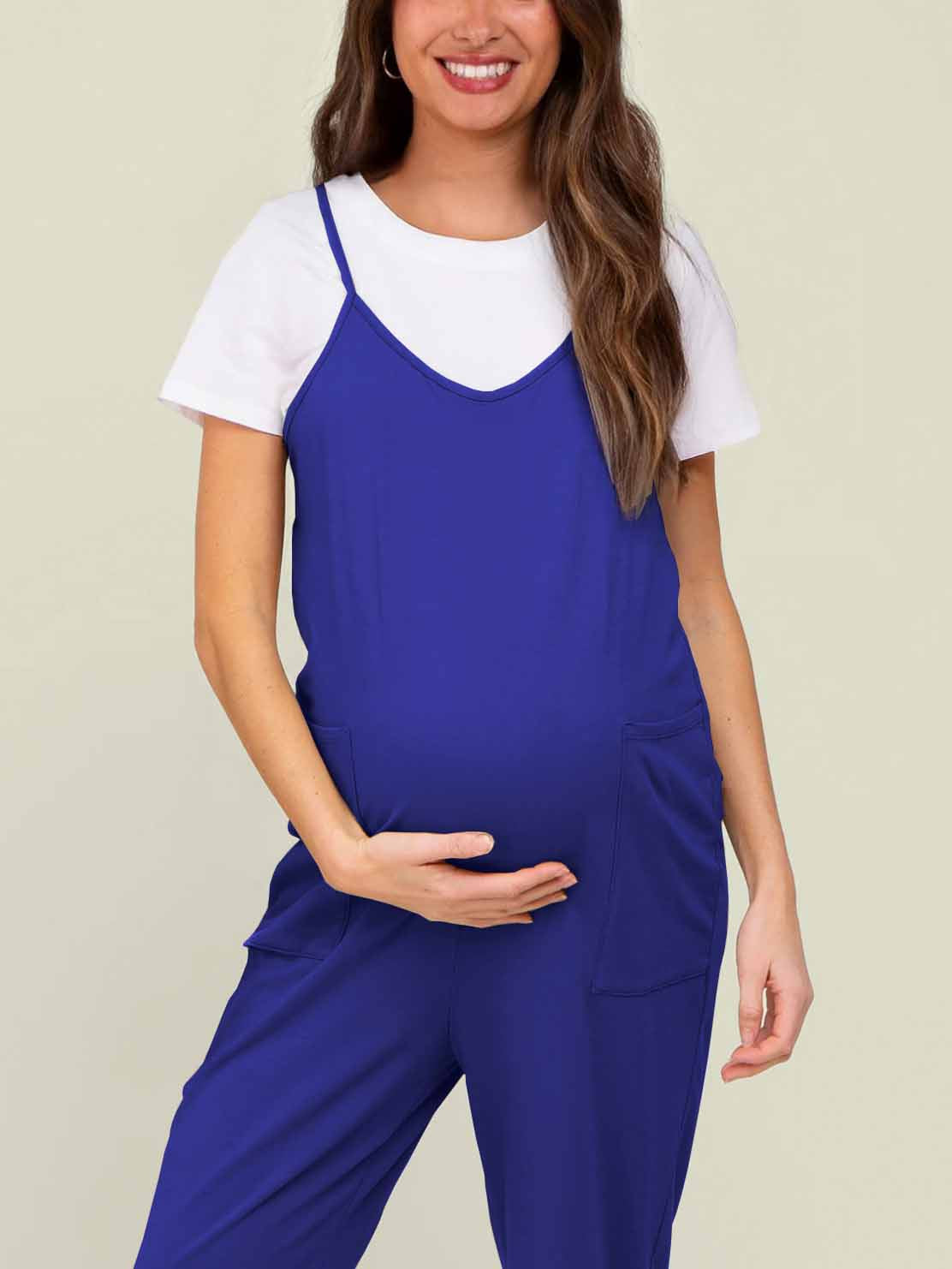SERENITY MATERNITY JUMPSUIT