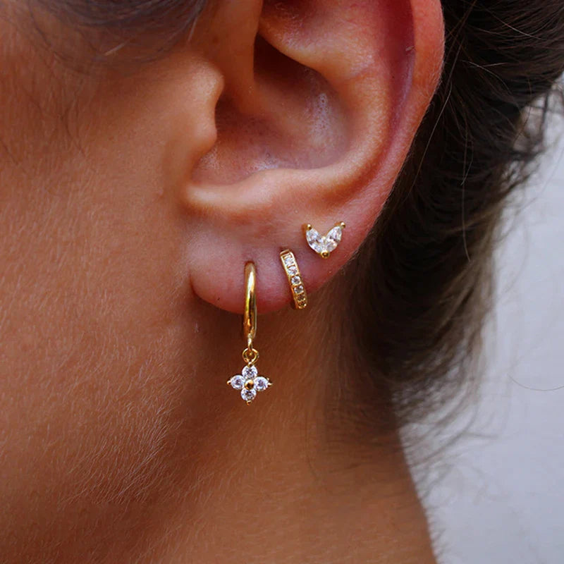 LUNA EARRING TRIO SET