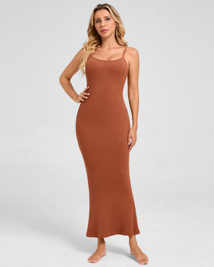 SCULPTEASE CONTOUR MAXI DRESS with Shapewear Bodysuit integrated