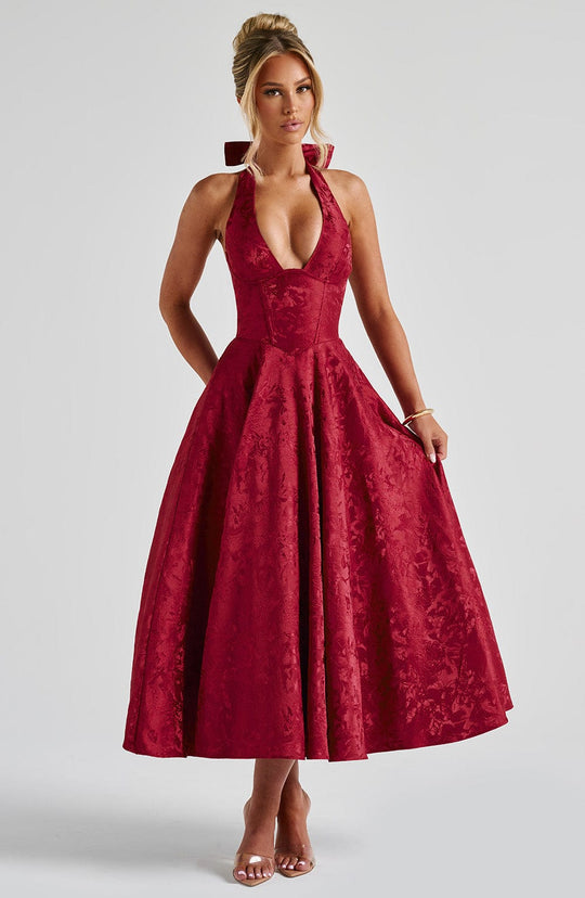 ISLA ROMANCE MIDI DRESS