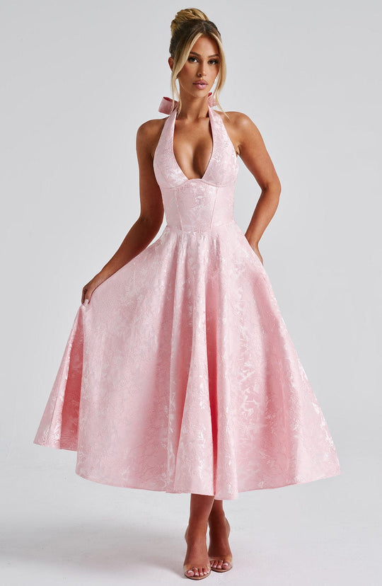 ISLA ROMANCE MIDI DRESS