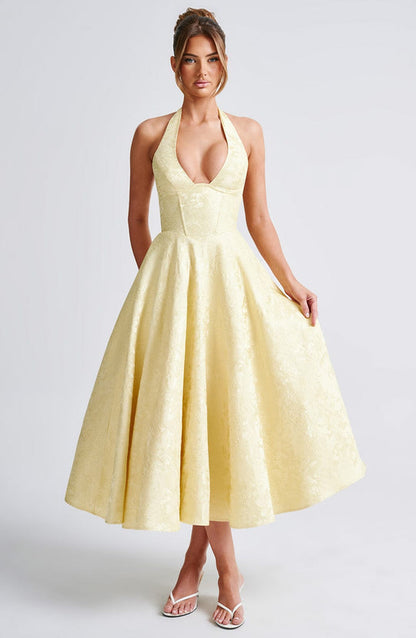 ISLA ROMANCE MIDI DRESS