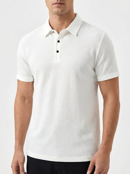 SIENA WEAVE POLO SHIRT