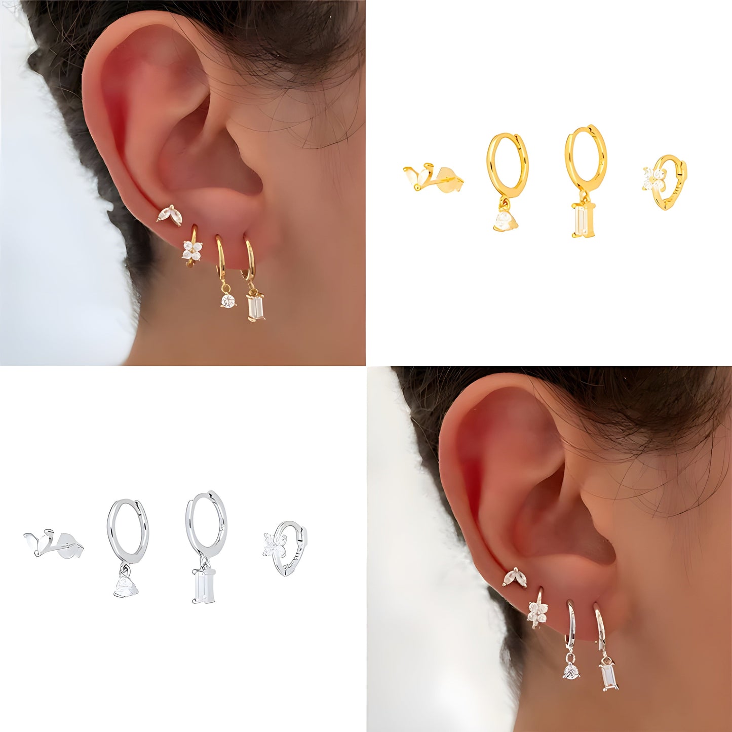 ARIA EARRING QUARTET SET