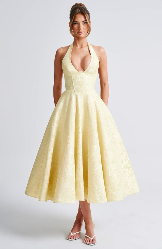 ISLA ROMANCE MIDI DRESS