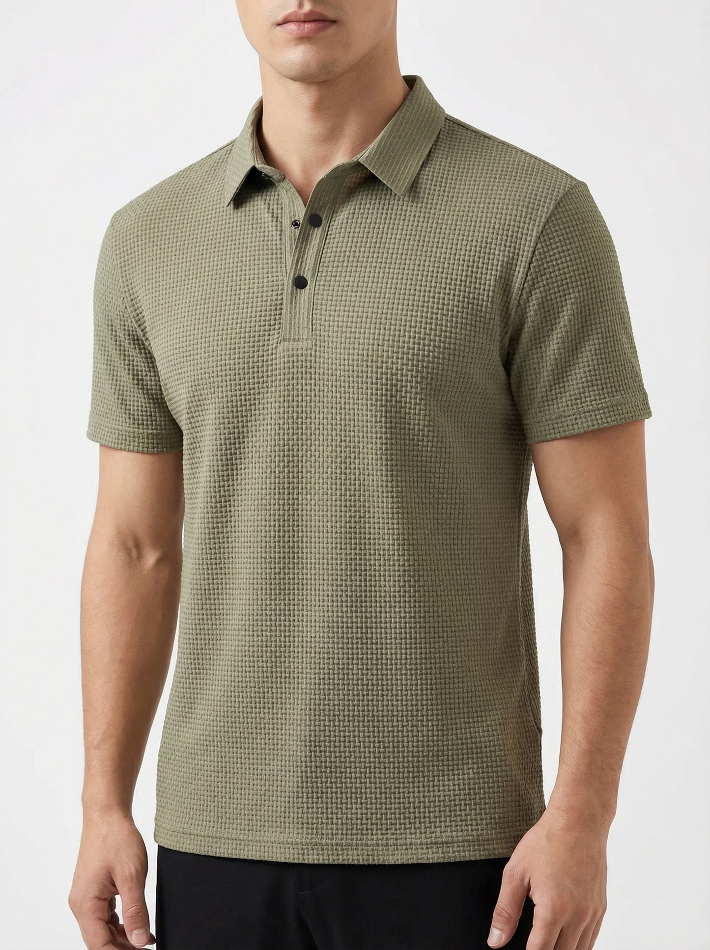 SIENA WEAVE POLO SHIRT