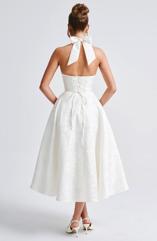 ISLA ROMANCE MIDI DRESS