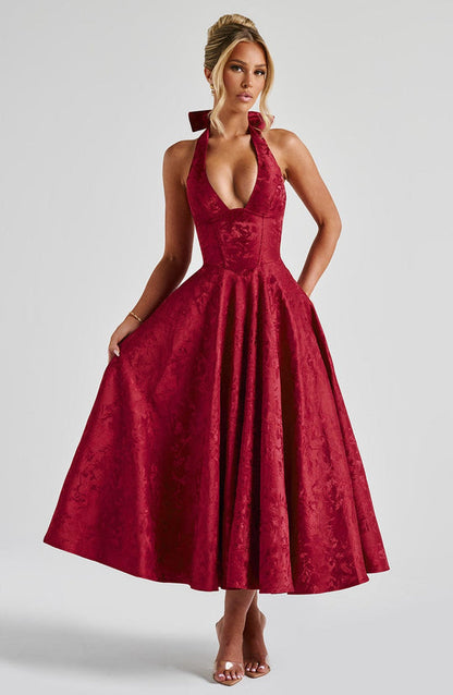 ISLA ROMANCE MIDI DRESS