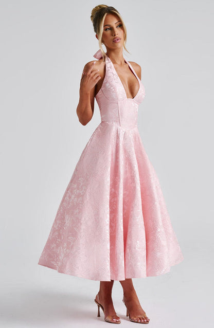 ISLA ROMANCE MIDI DRESS