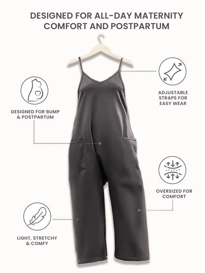 SERENITY MATERNITY JUMPSUIT