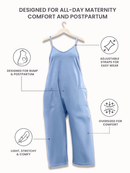 SERENITY MATERNITY JUMPSUIT