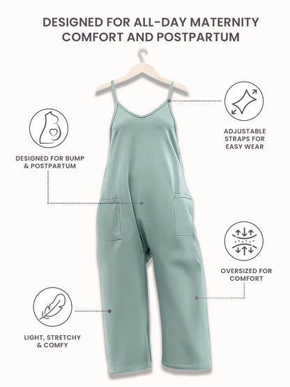 SERENITY MATERNITY JUMPSUIT