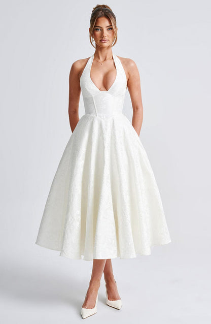 ISLA ROMANCE MIDI DRESS