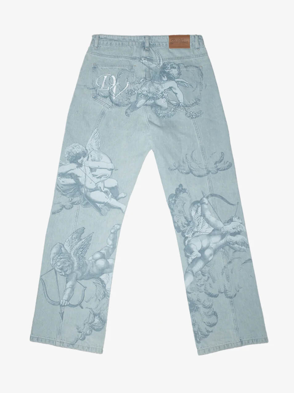 AMOUR WASHED BAGGY JEANS