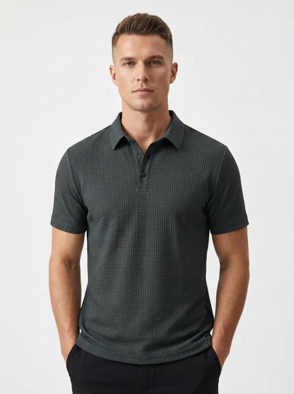 SIENA WEAVE POLO SHIRT