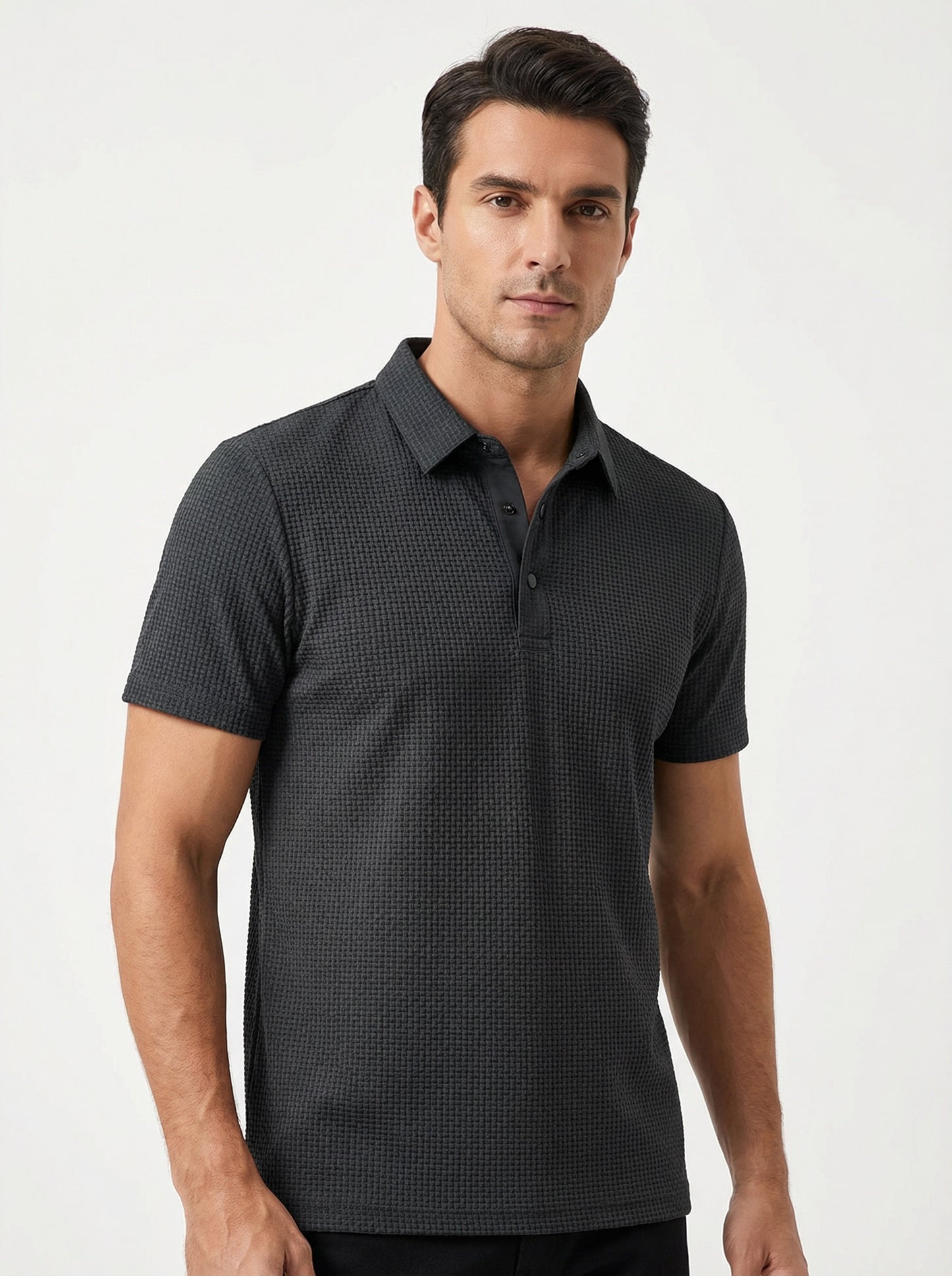 SIENA WEAVE POLO SHIRT