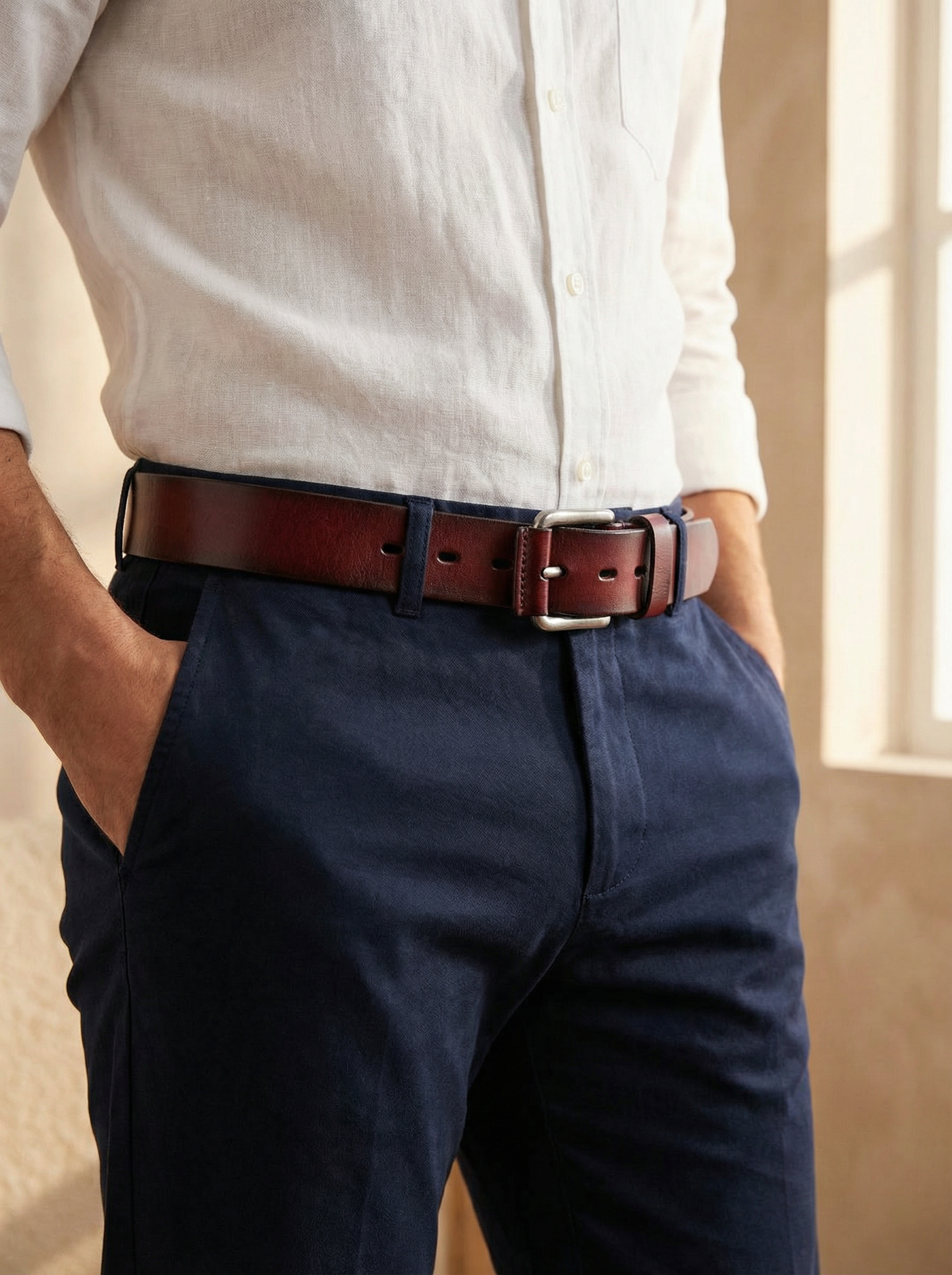 BRISTOL LEATHER BELT