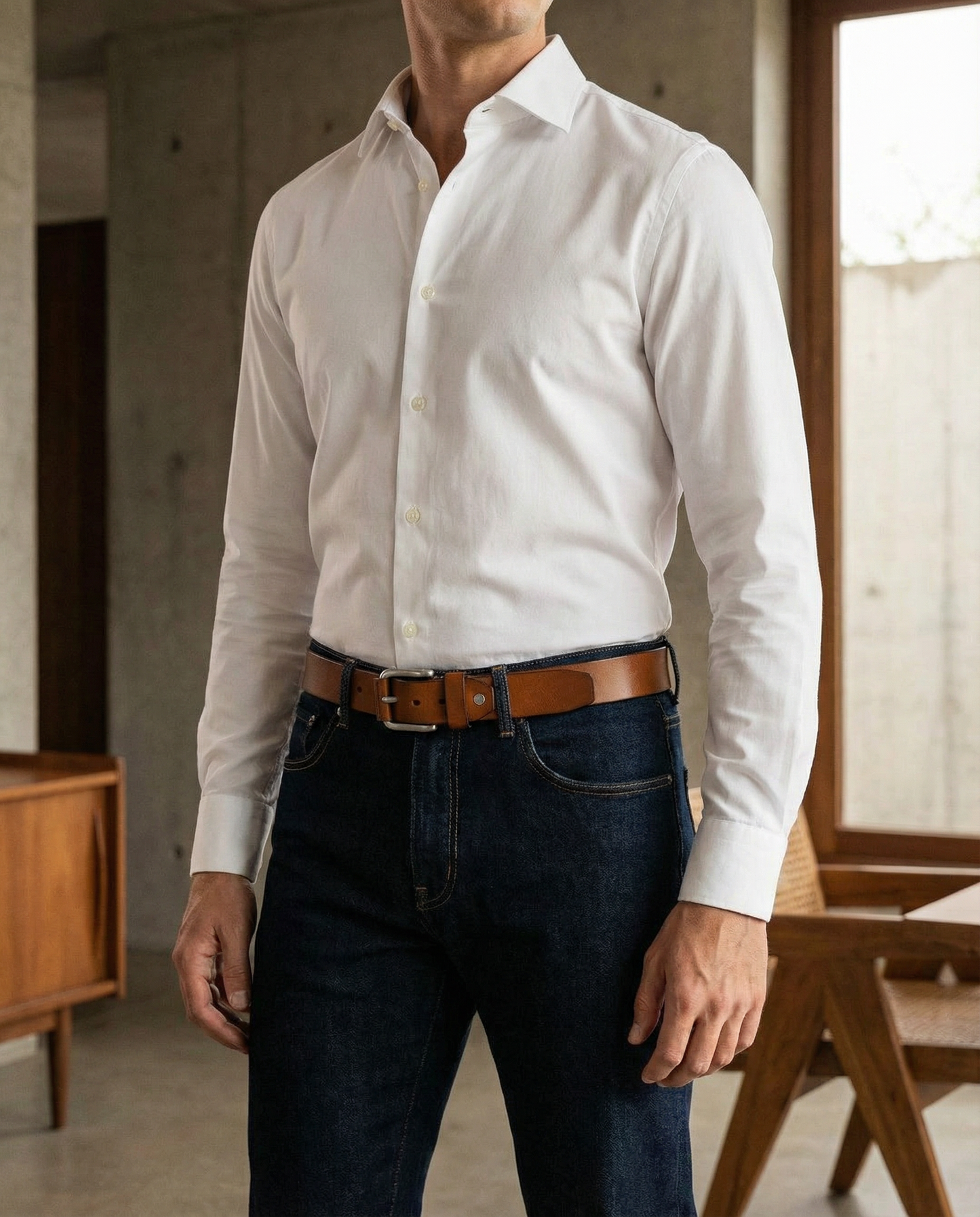 BRISTOL LEATHER BELT