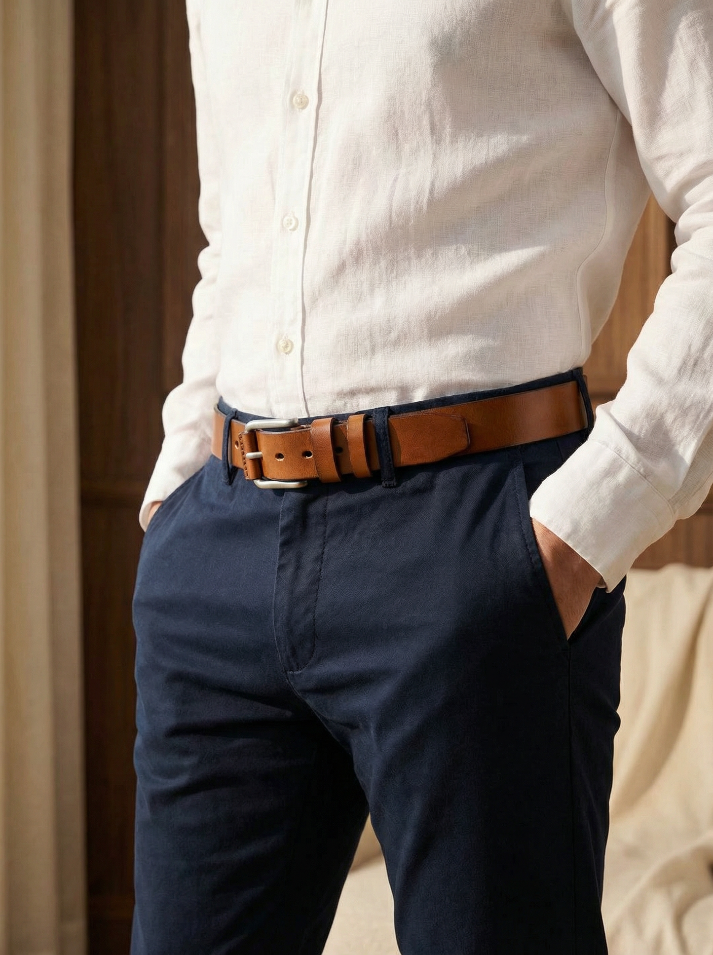 BRISTOL LEATHER BELT