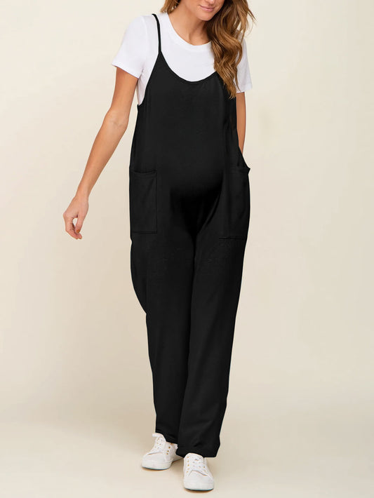 SERENITY MATERNITY JUMPSUIT