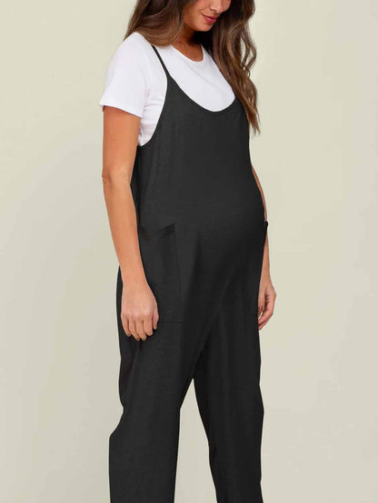 SERENITY MATERNITY JUMPSUIT