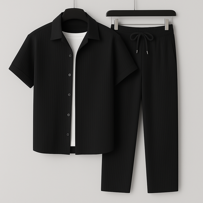 SIENNA LINEN BLEND TWO-PIECE SET