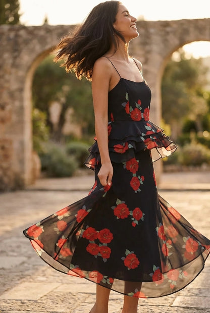 CELESTINE PRINTED SKIRT SET