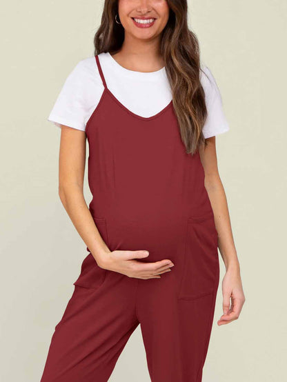 SERENITY MATERNITY JUMPSUIT