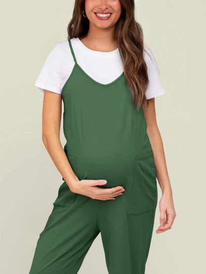 SERENITY MATERNITY JUMPSUIT