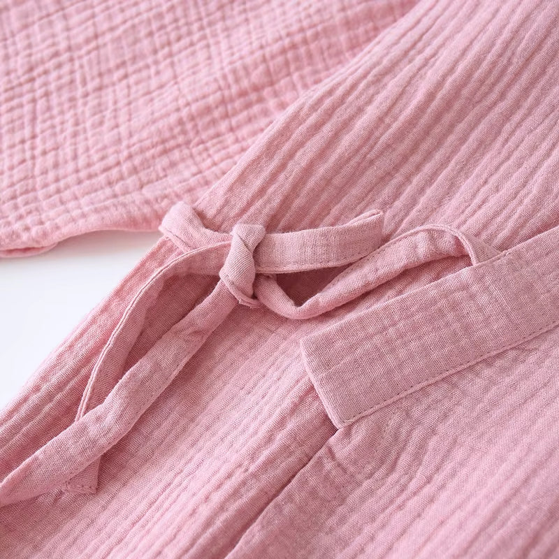 The Yoake Kimono Set — 100% Cotton Pajamas