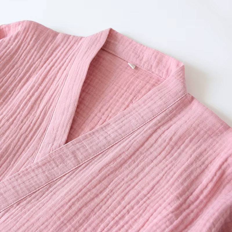 The Yoake Kimono Set — 100% Cotton Pajamas